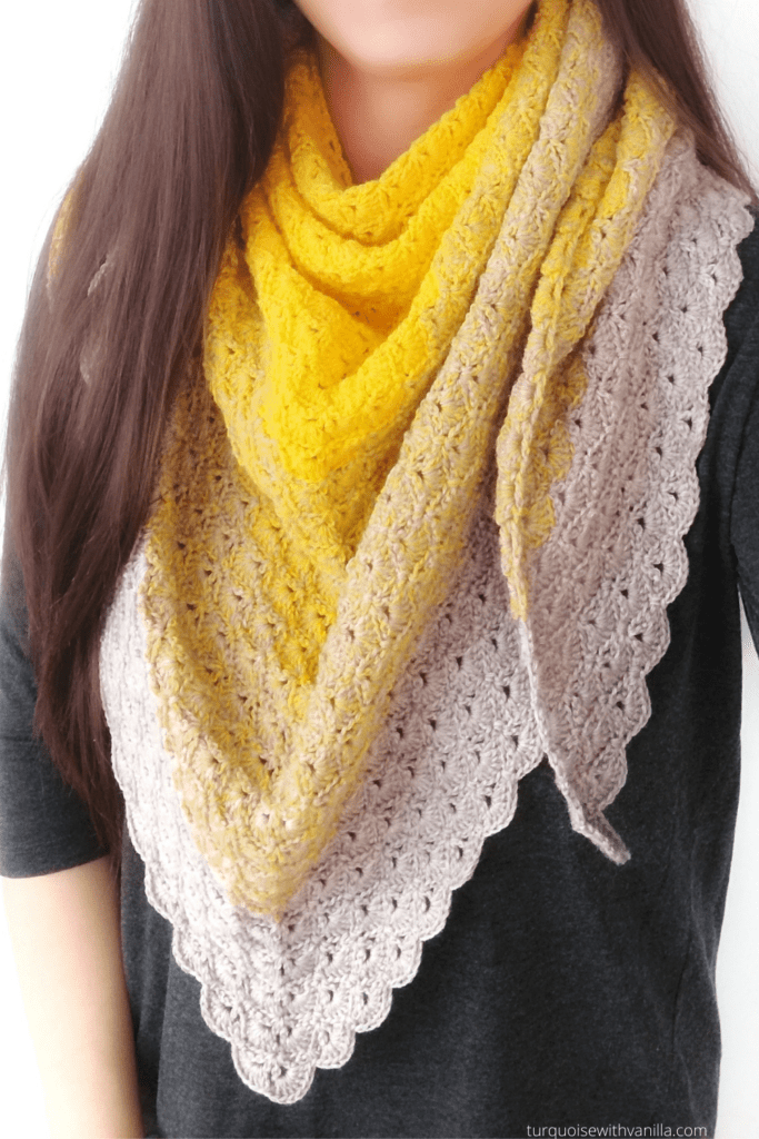 Reach results on Google's SERP when searching for crochet scarf, shawl, wrap