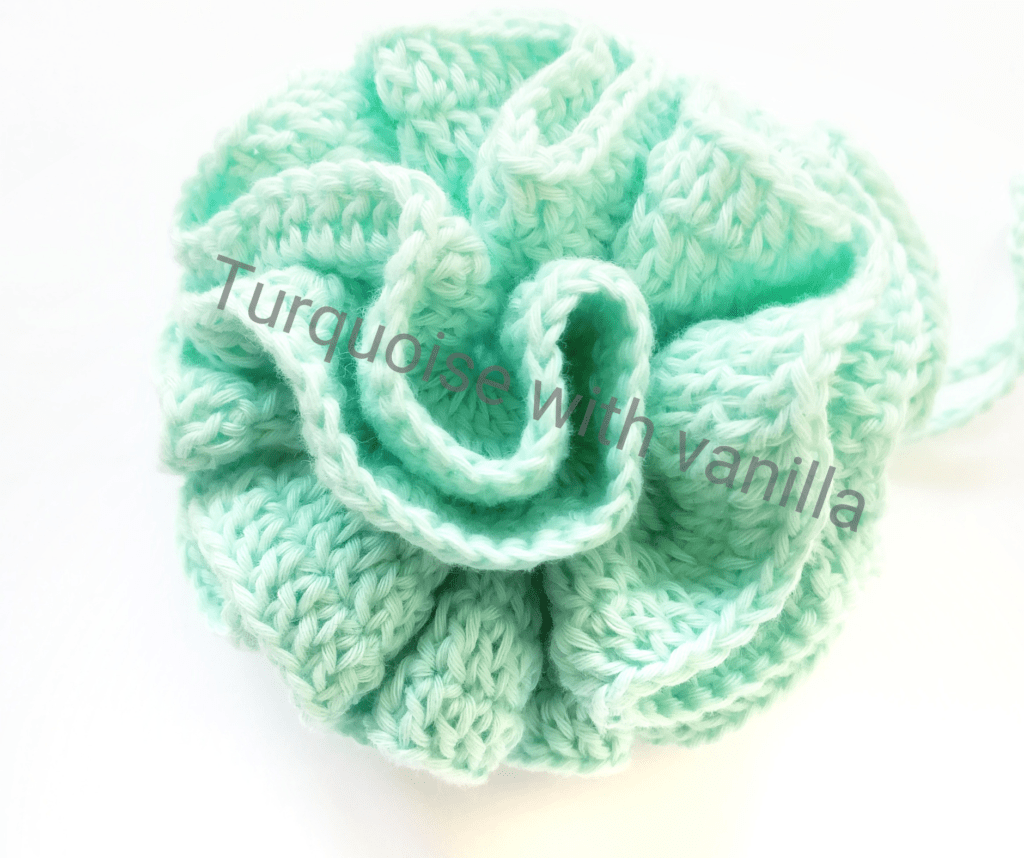 Reach results on Google's SERP when searching for crochet spa set, bath pouf