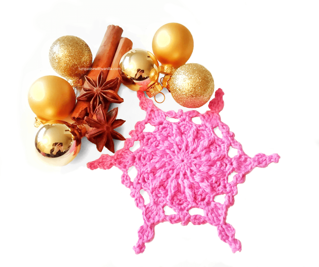 crochet snowflake